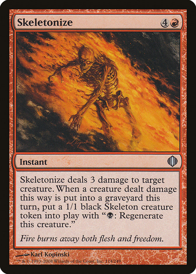 Skeletonize [Shards of Alara] | Deep Dive Games St. Marys