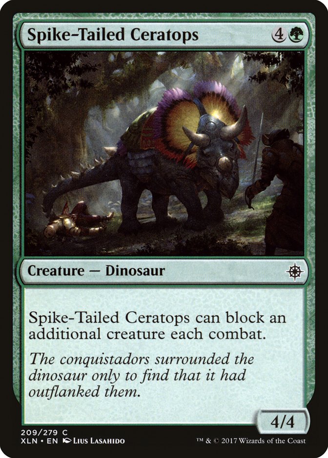 Spike-Tailed Ceratops [Ixalan] | Deep Dive Games St. Marys