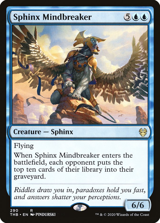 Sphinx Mindbreaker [Theros Beyond Death] | Deep Dive Games St. Marys