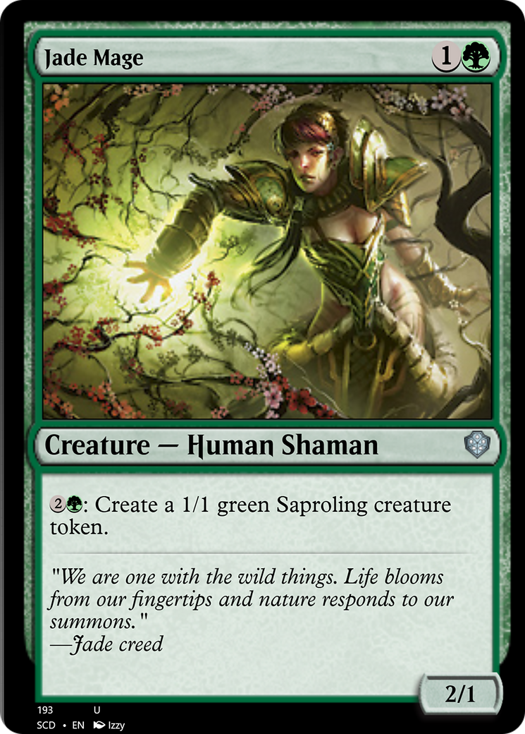 Jade Mage [Starter Commander Decks] | Deep Dive Games St. Marys