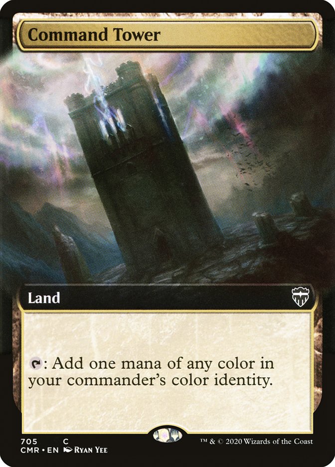 Command Tower (Extended Art) [Commander Legends] | Deep Dive Games St. Marys