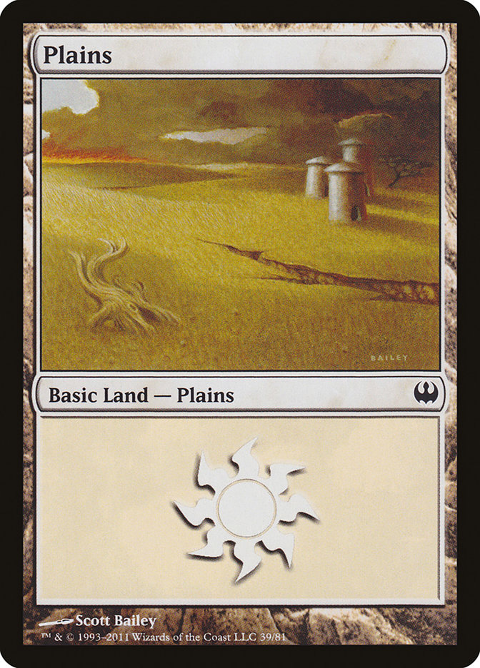 Plains (39) [Duel Decks: Knights vs. Dragons] | Deep Dive Games St. Marys