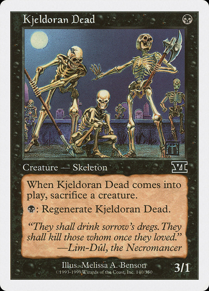 Kjeldoran Dead [Classic Sixth Edition] | Deep Dive Games St. Marys