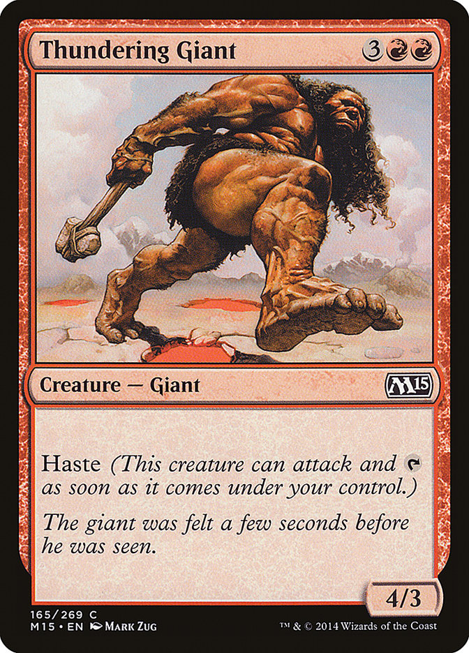 Thundering Giant [Magic 2015] | Deep Dive Games St. Marys
