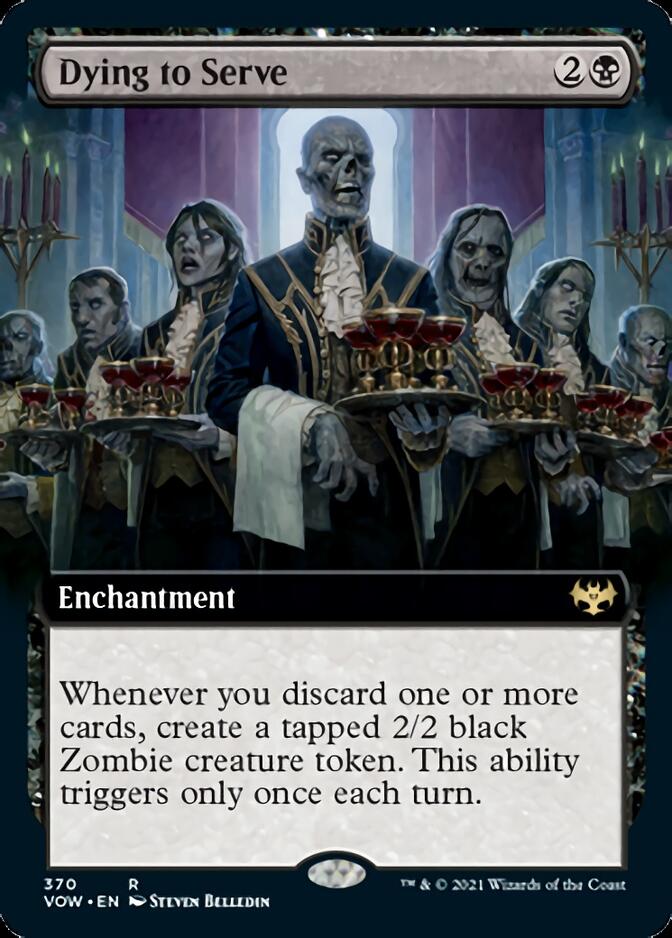 Dying to Serve (Extended Art) [Innistrad: Crimson Vow] | Deep Dive Games St. Marys