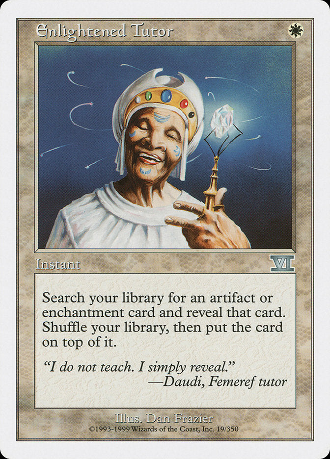 Enlightened Tutor [Classic Sixth Edition] | Deep Dive Games St. Marys