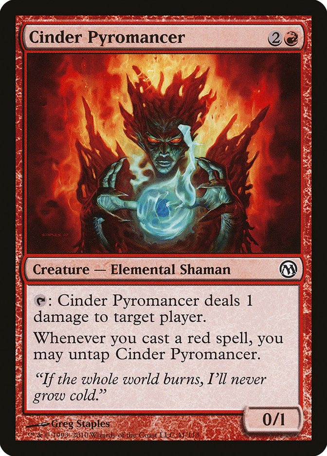 Cinder Pyromancer [Duels of the Planeswalkers] | Deep Dive Games St. Marys