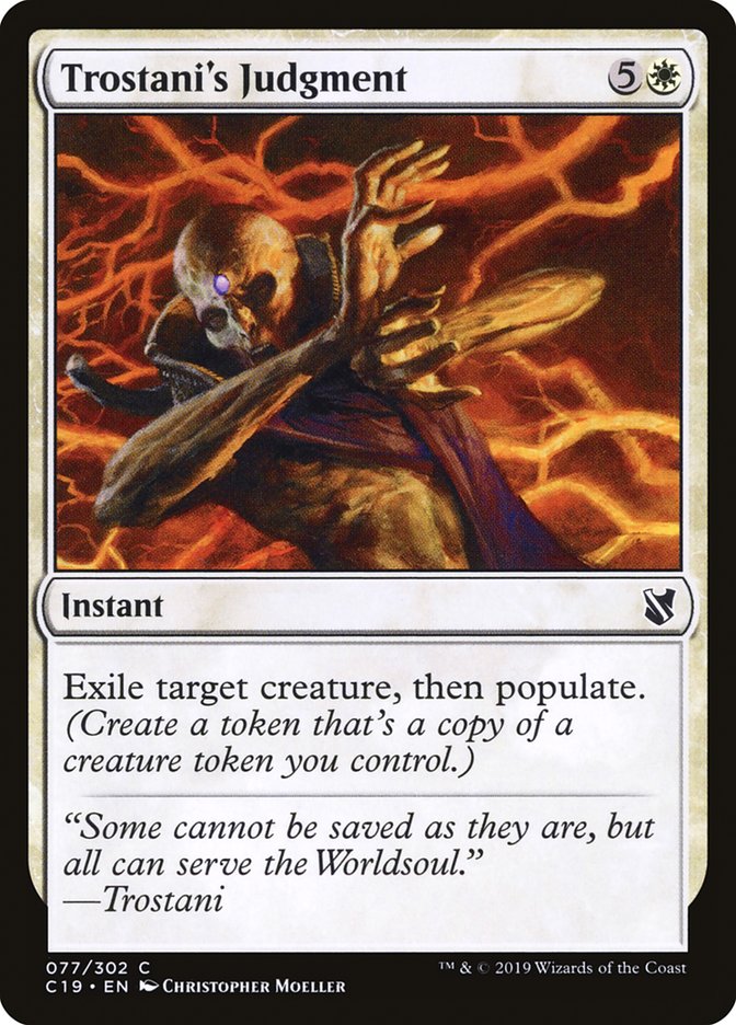 Trostani's Judgment [Commander 2019] | Deep Dive Games St. Marys