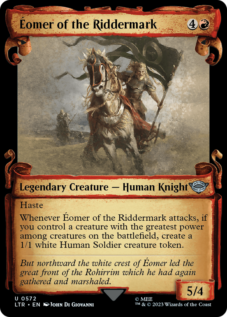 Eomer of the Riddermark [The Lord of the Rings: Tales of Middle-Earth Showcase Scrolls] | Deep Dive Games St. Marys