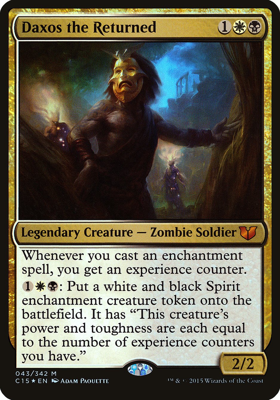 Daxos the Returned (Oversized) [Commander 2015 Oversized] | Deep Dive Games St. Marys