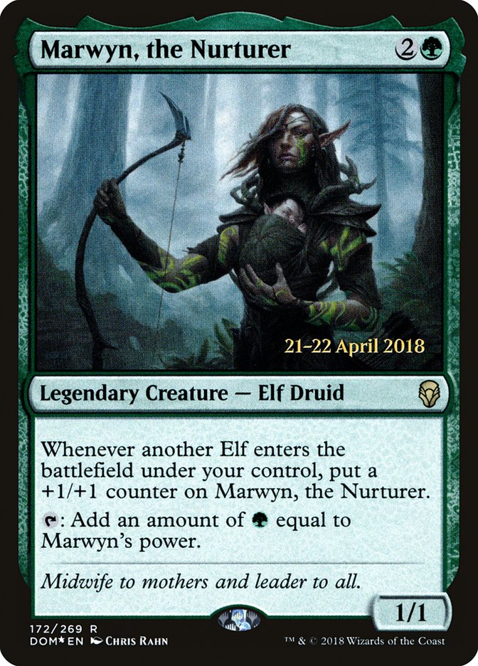 Marwyn, the Nurturer [Dominaria Prerelease Promos] | Deep Dive Games St. Marys