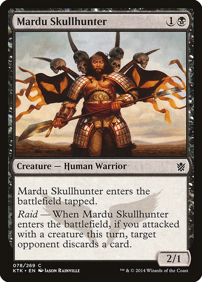 Mardu Skullhunter [Khans of Tarkir] | Deep Dive Games St. Marys
