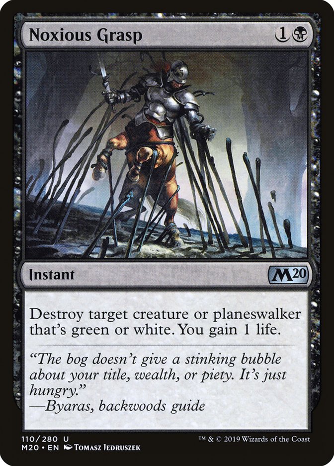 Noxious Grasp [Core Set 2020] | Deep Dive Games St. Marys