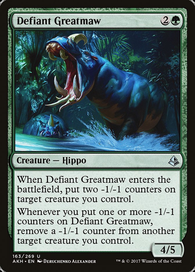 Defiant Greatmaw [Amonkhet] | Deep Dive Games St. Marys