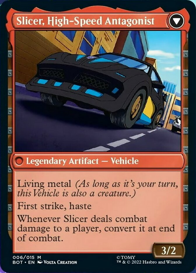 Slicer, Hired Muscle // Slicer, High-Speed Antagonist [Transformers] | Deep Dive Games St. Marys