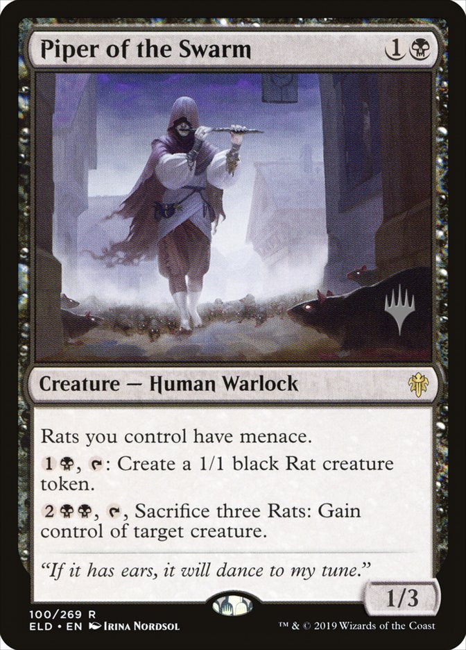 Piper of the Swarm (Promo Pack) [Throne of Eldraine Promos] | Deep Dive Games St. Marys