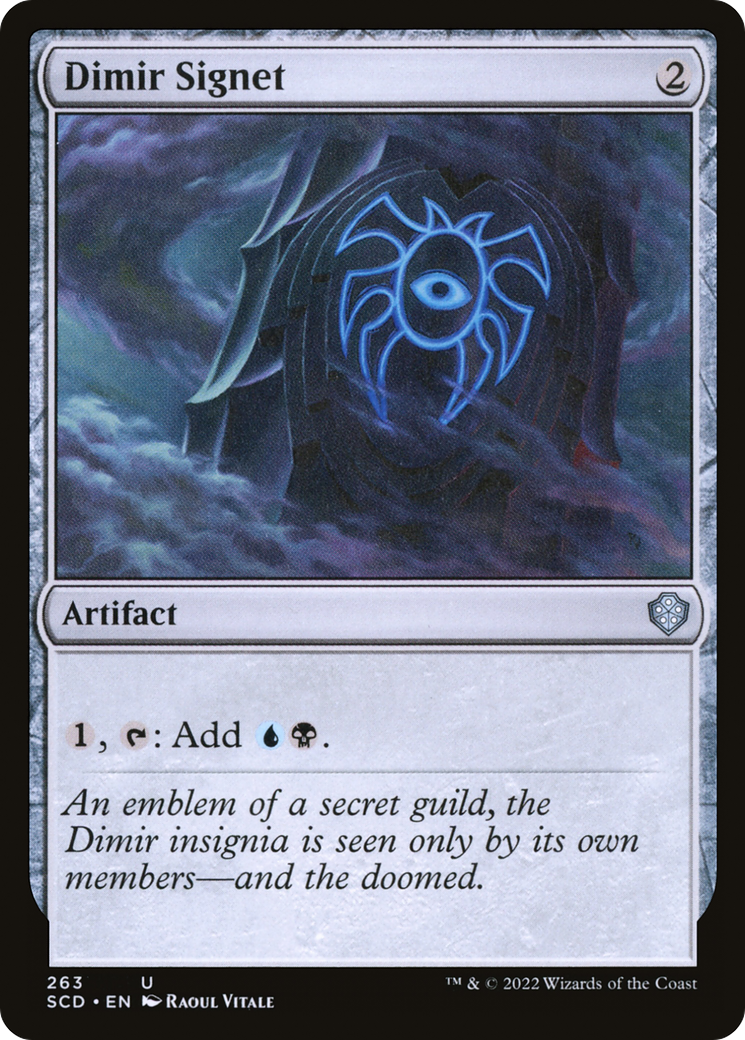 Dimir Signet [Starter Commander Decks] | Deep Dive Games St. Marys