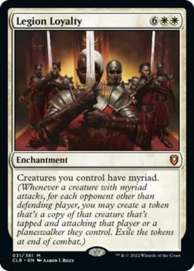 Legion Loyalty [Commander Legends: Battle for Baldur's Gate] | Deep Dive Games St. Marys