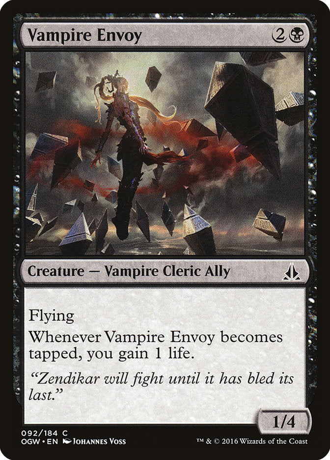 Vampire Envoy [Oath of the Gatewatch] | Deep Dive Games St. Marys