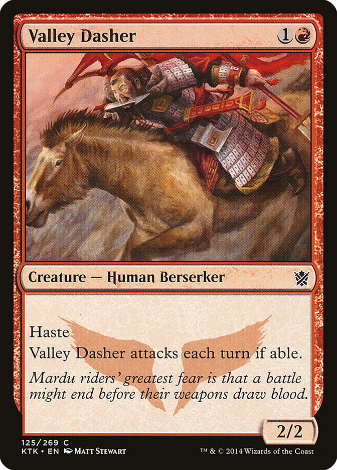 Valley Dasher [Khans of Tarkir] | Deep Dive Games St. Marys