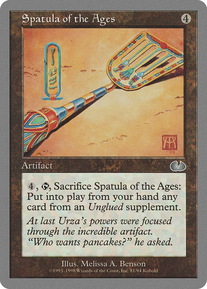 Spatula of the Ages [Unglued] | Deep Dive Games St. Marys