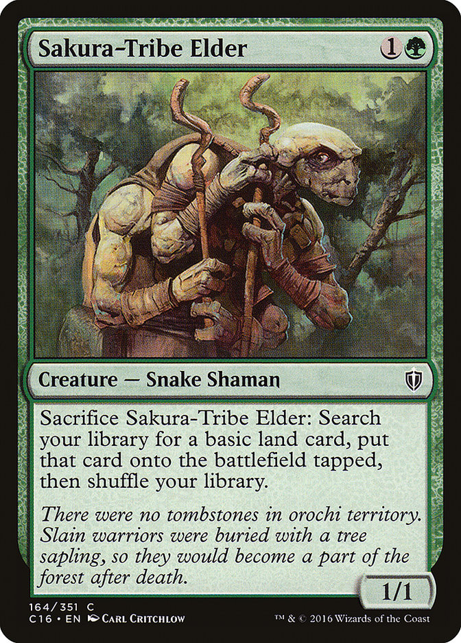 Sakura-Tribe Elder [Commander 2016] | Deep Dive Games St. Marys