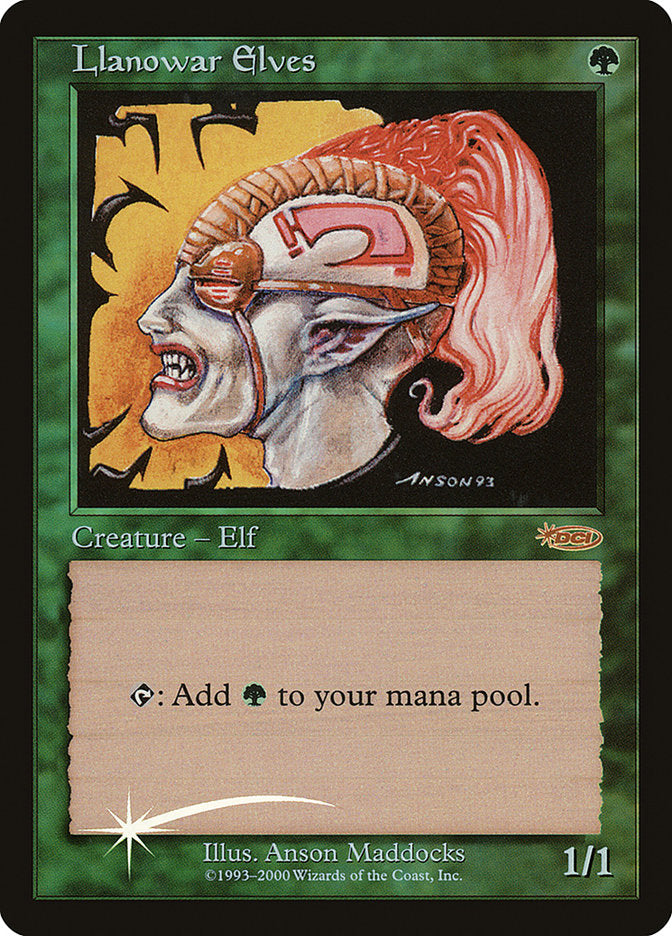 Llanowar Elves [Friday Night Magic 2000] | Deep Dive Games St. Marys