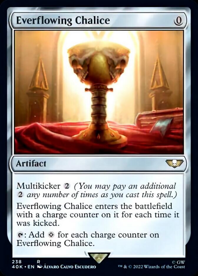 Everflowing Chalice (Surge Foil) [Warhammer 40,000] | Deep Dive Games St. Marys