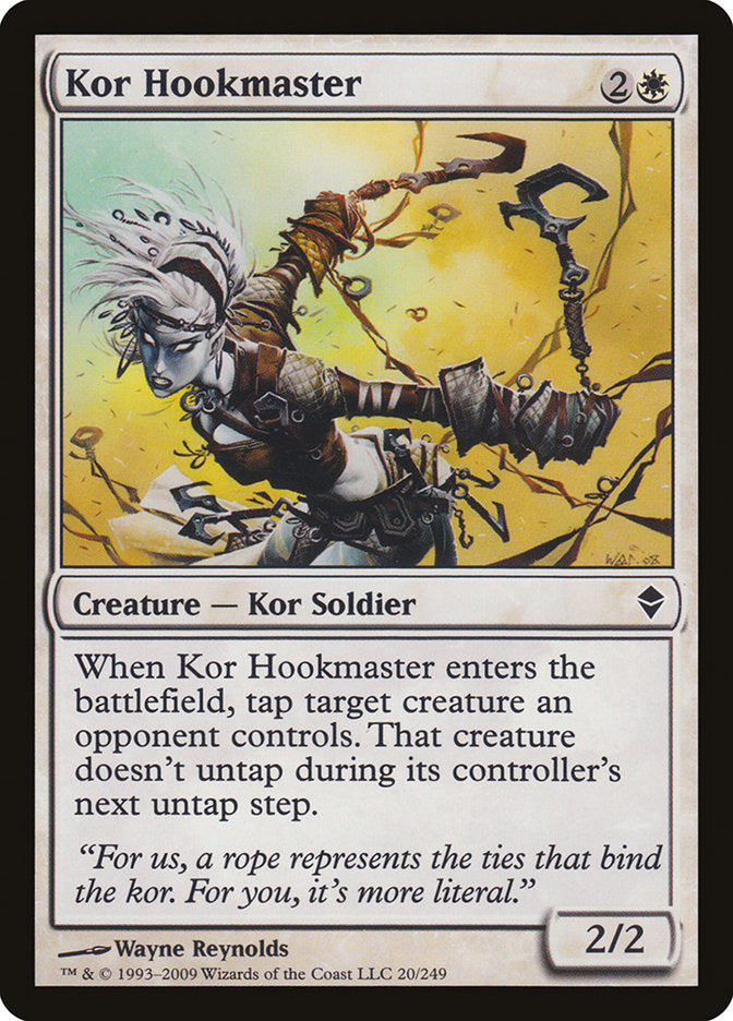 Kor Hookmaster [Zendikar] | Deep Dive Games St. Marys