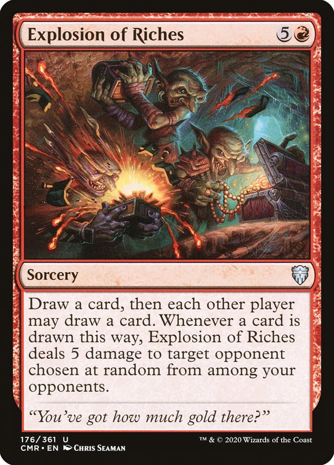 Explosion of Riches [Commander Legends] | Deep Dive Games St. Marys