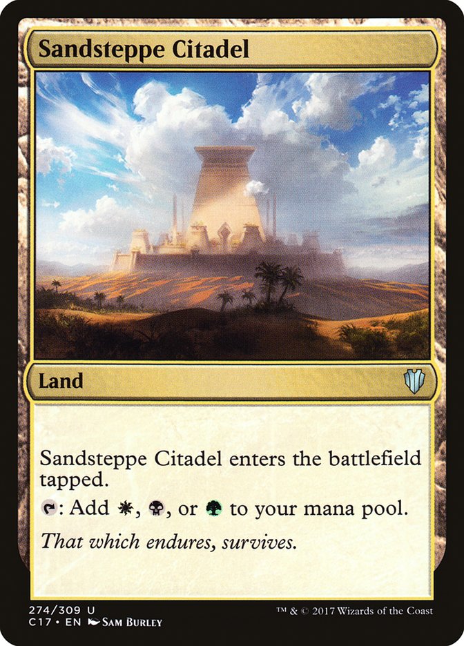 Sandsteppe Citadel [Commander 2017] | Deep Dive Games St. Marys