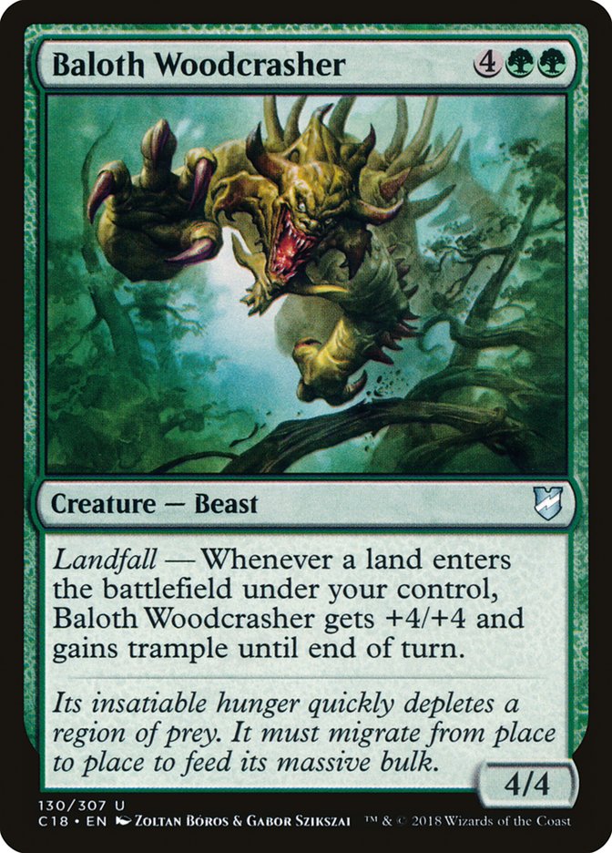 Baloth Woodcrasher [Commander 2018] | Deep Dive Games St. Marys