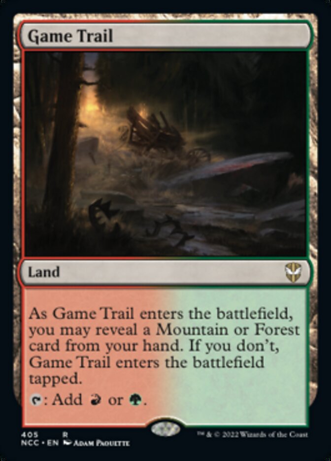Game Trail [Streets of New Capenna Commander] | Deep Dive Games St. Marys