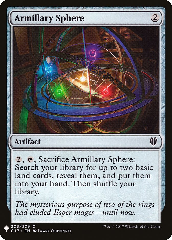 Armillary Sphere [Mystery Booster] | Deep Dive Games St. Marys