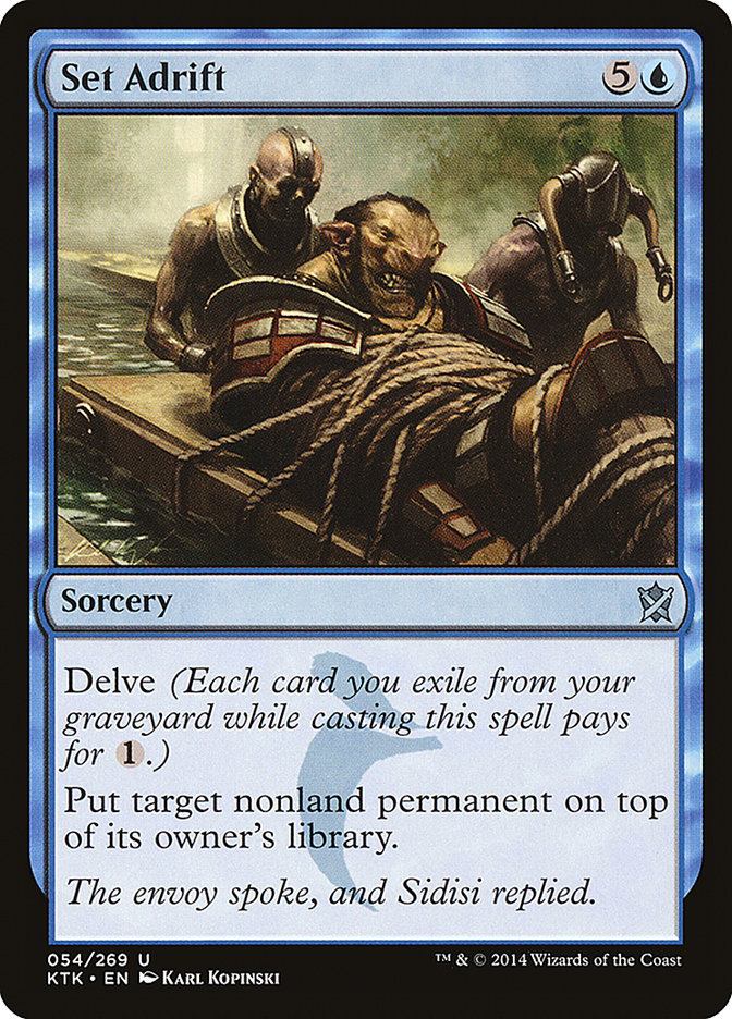 Set Adrift [Khans of Tarkir] | Deep Dive Games St. Marys