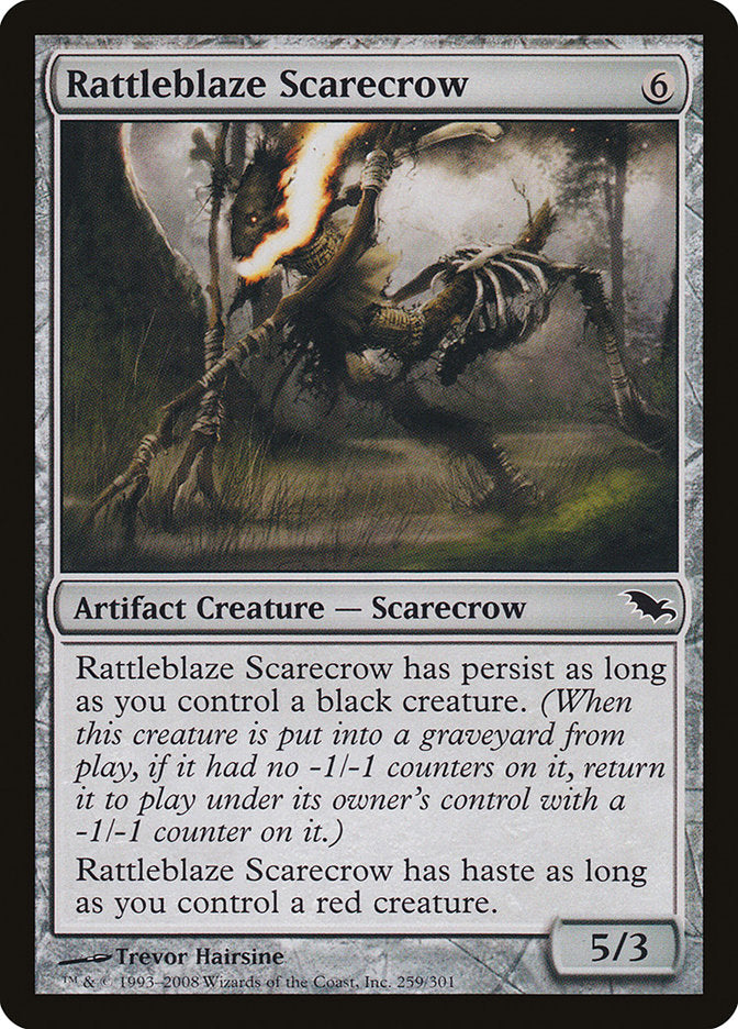 Rattleblaze Scarecrow [Shadowmoor] | Deep Dive Games St. Marys