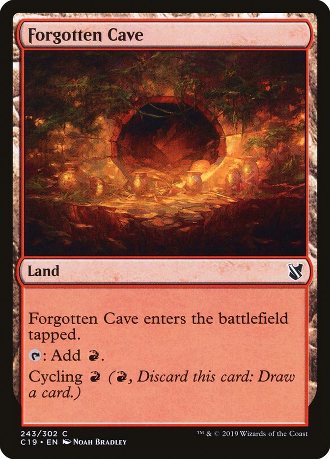 Forgotten Cave [Commander 2019] | Deep Dive Games St. Marys