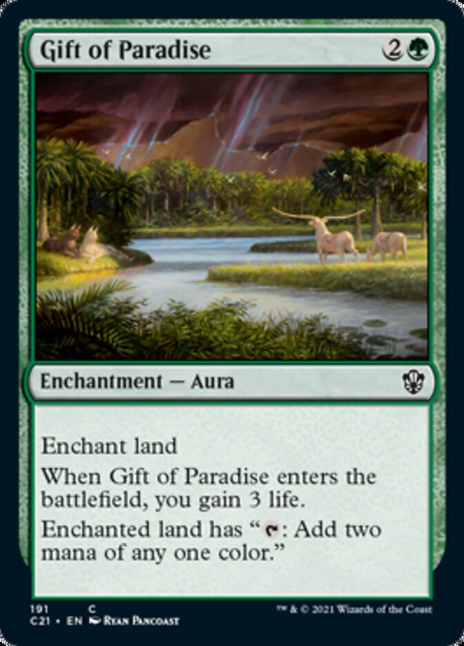 Gift of Paradise [Commander 2021] | Deep Dive Games St. Marys