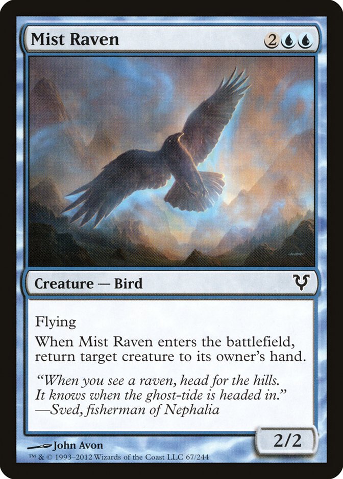 Mist Raven [Avacyn Restored] | Deep Dive Games St. Marys