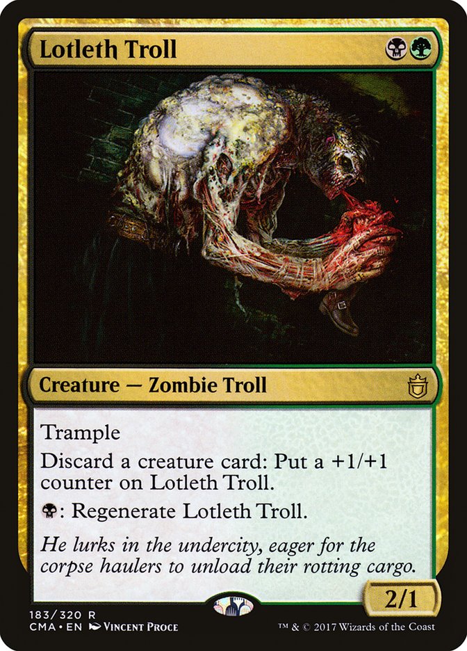 Lotleth Troll [Commander Anthology] | Deep Dive Games St. Marys