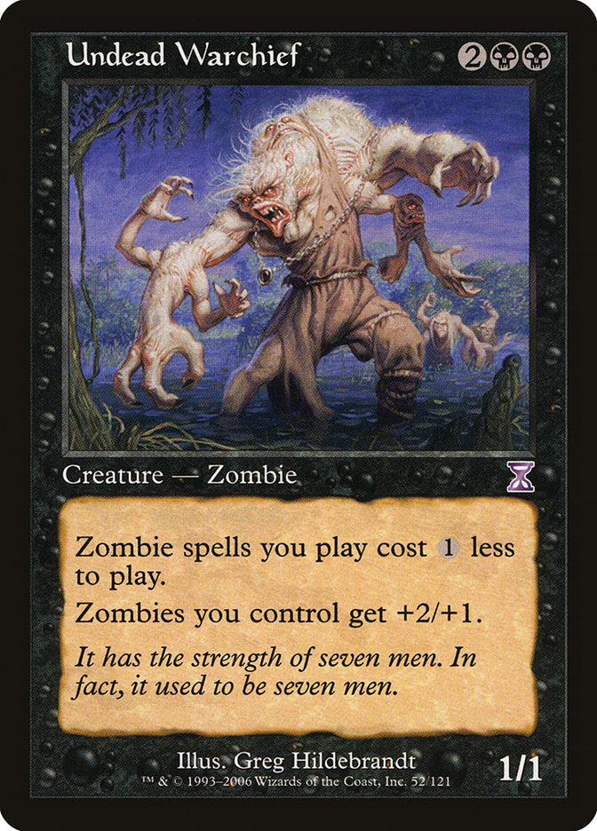 Undead Warchief [Time Spiral Timeshifted] | Deep Dive Games St. Marys