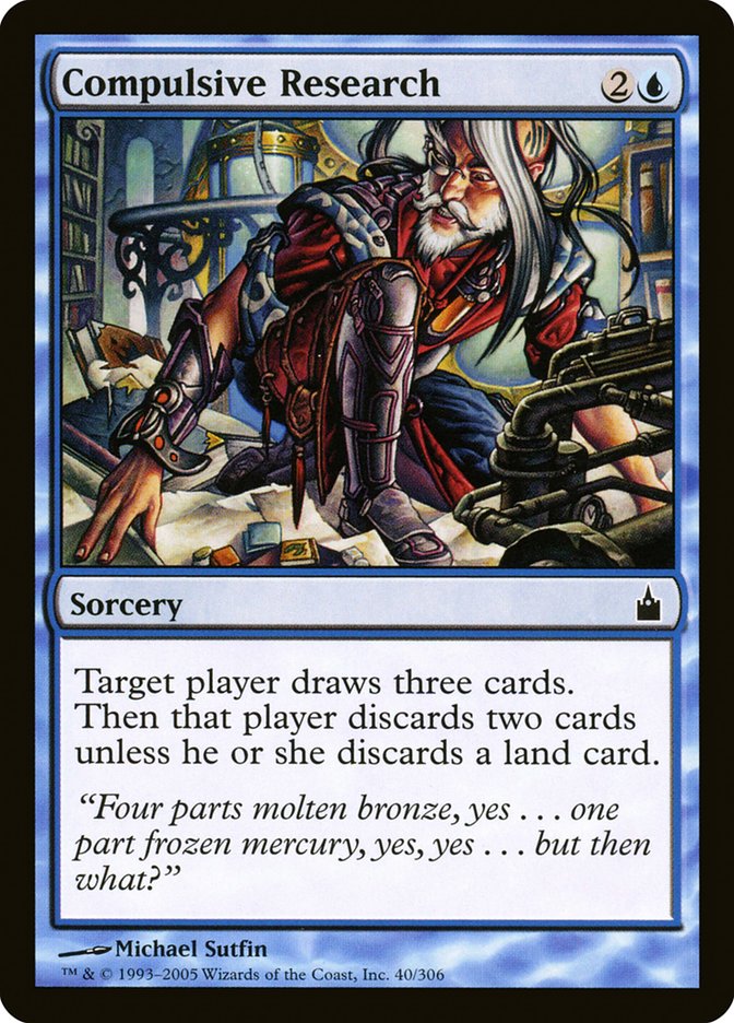 Compulsive Research [Ravnica: City of Guilds] | Deep Dive Games St. Marys