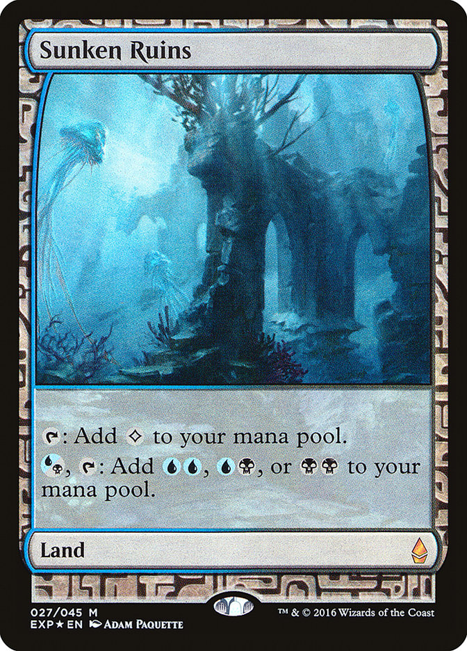 Sunken Ruins [Zendikar Expeditions] | Deep Dive Games St. Marys