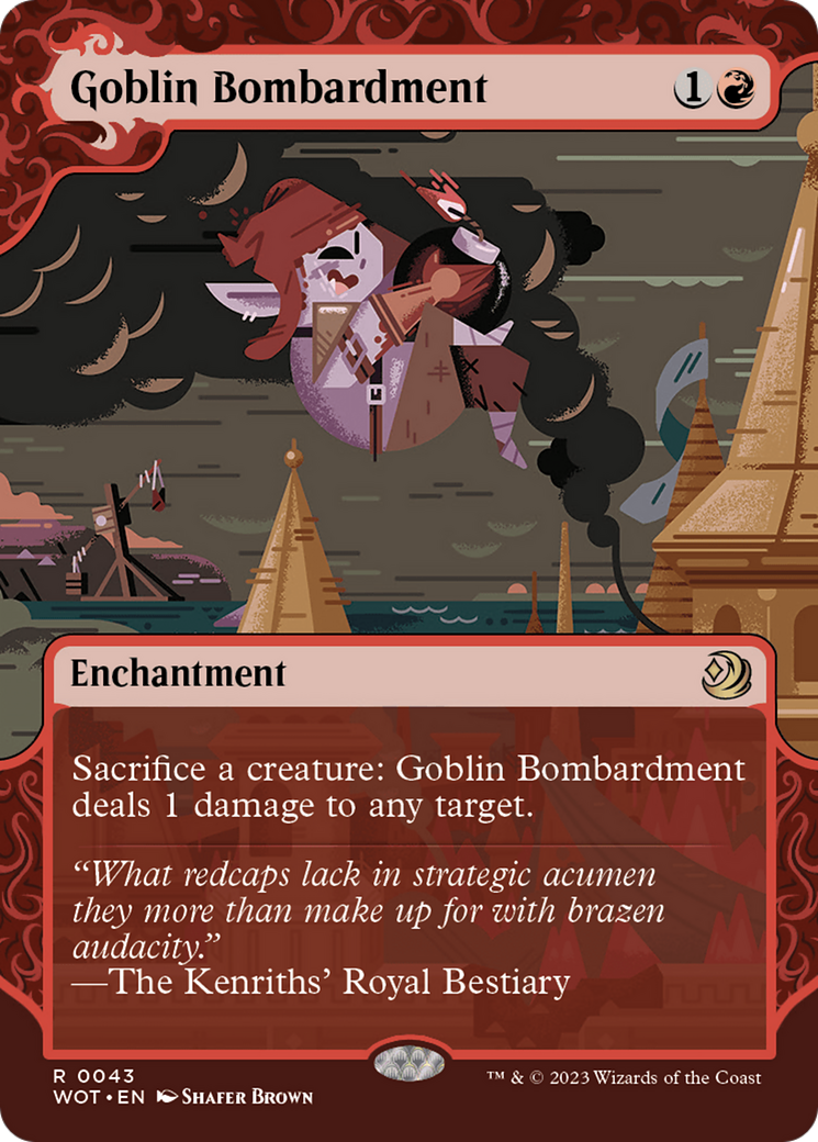 Goblin Bombardment [Wilds of Eldraine: Enchanting Tales] | Deep Dive Games St. Marys