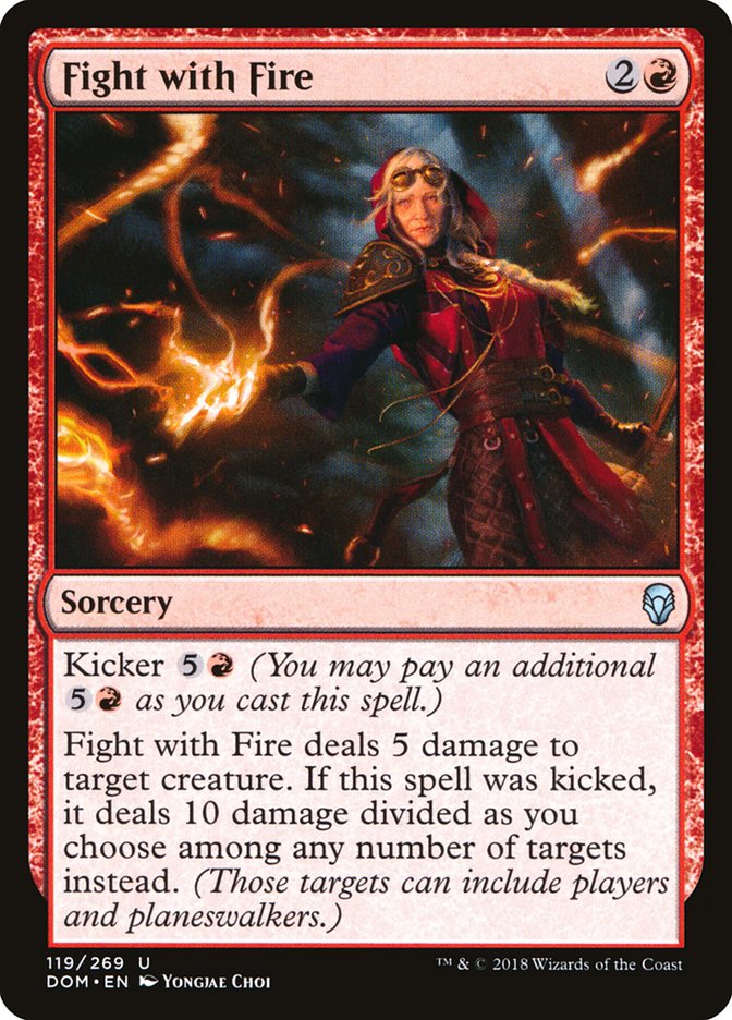 Fight with Fire [Dominaria] | Deep Dive Games St. Marys