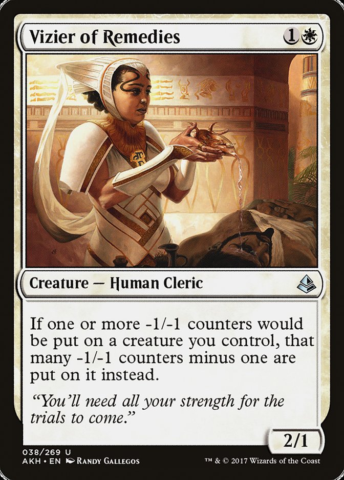 Vizier of Remedies [Amonkhet] | Deep Dive Games St. Marys