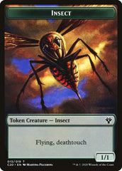 Spirit // Insect (013) Double-Sided Token [Commander 2020 Tokens] | Deep Dive Games St. Marys