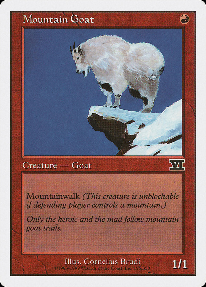 Mountain Goat [Classic Sixth Edition] | Deep Dive Games St. Marys