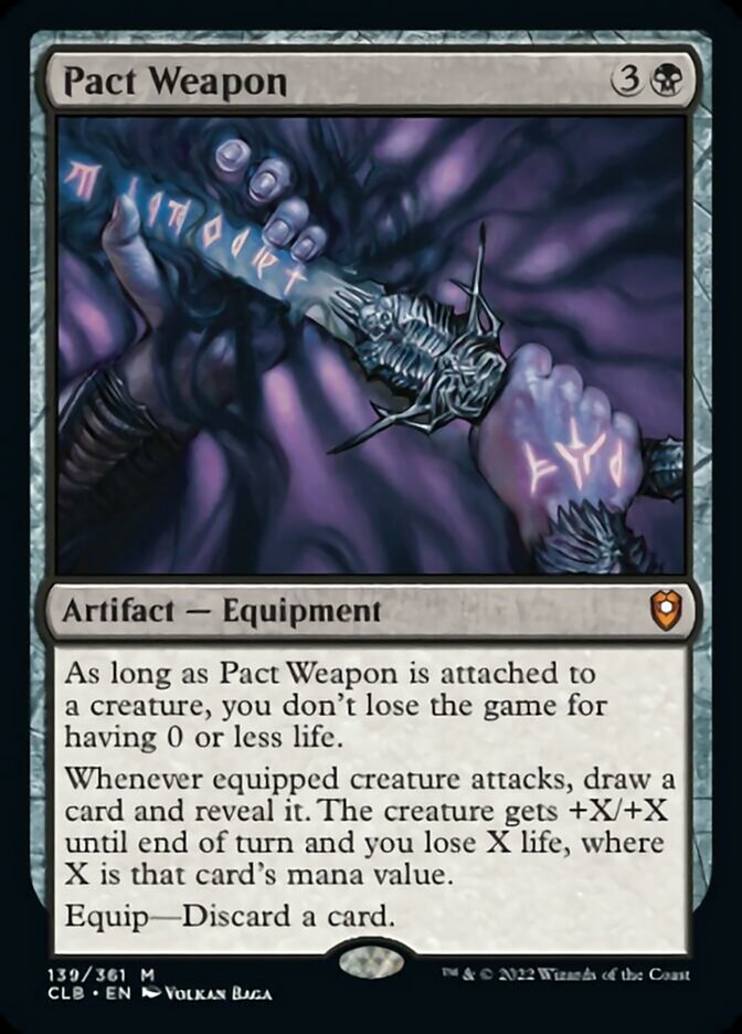 Pact Weapon [Commander Legends: Battle for Baldur's Gate] | Deep Dive Games St. Marys