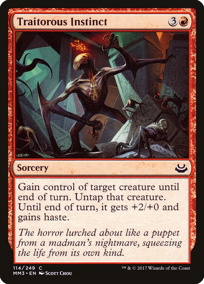 Traitorous Instinct [Modern Masters 2017] | Deep Dive Games St. Marys